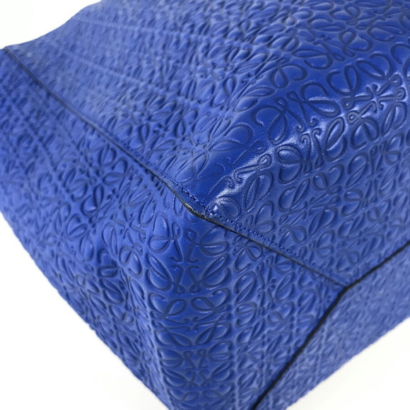 Loewe Leather Anagram T Tote Bag Shopper - Picture 4 of 15